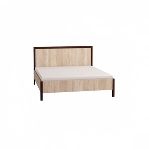 Спальная кровать Bauhaus 3 + 3.1 Основание с гибкими ламелями 1400, Дерево, Дуб Сонома в Сургуте