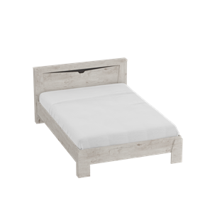 Кровать с основанием Соренто 1400, Дуб бонифаций в Радужном