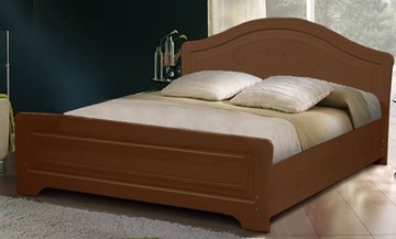 Кровать Ивушка-5 2000х1800, цвет Итальянский орех в Сургуте