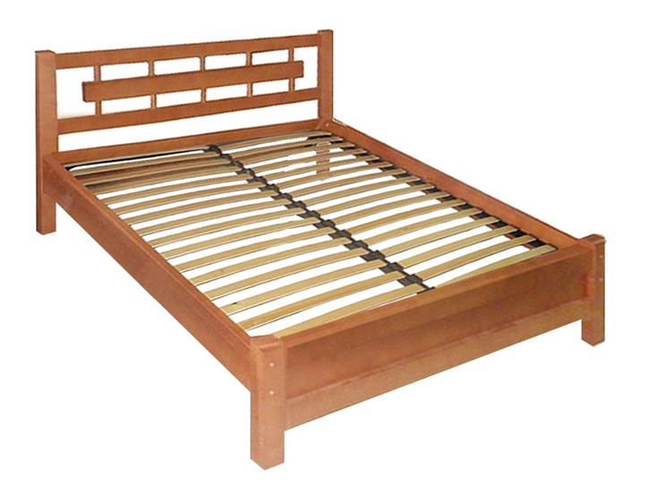 Кровать полутороспальная Алина 140х190 с оcнованием в Нижневартовске - изображение 1