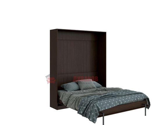 Кровать-шкаф Велена 3, 1600х2000, венге в Пыть-Яхе - изображение