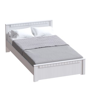 Кровать с подъемным механизмом Прованс,1400 Бодега белая/Платина премиум в Когалыме