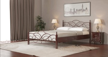 Полуторная кровать Марго 140*200 с основанием в Нягани
