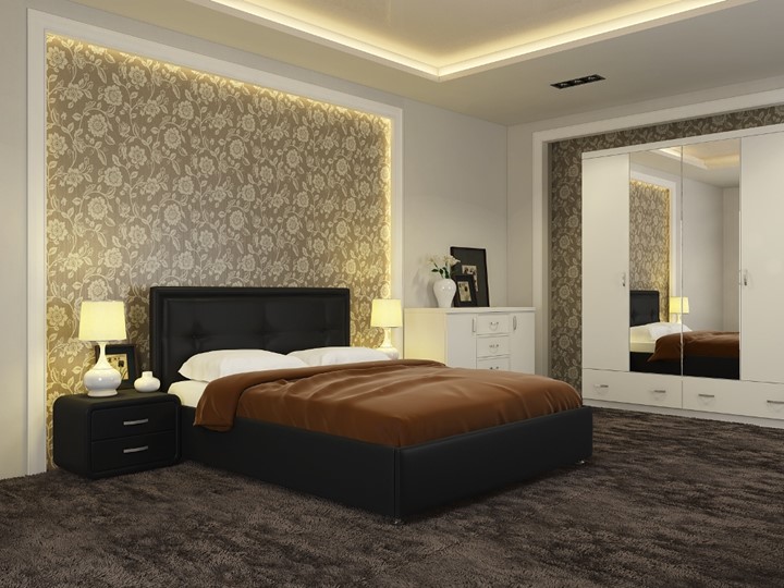 Спальная кровать Adele размер 160*200 с основанием в Лангепасе - изображение 3