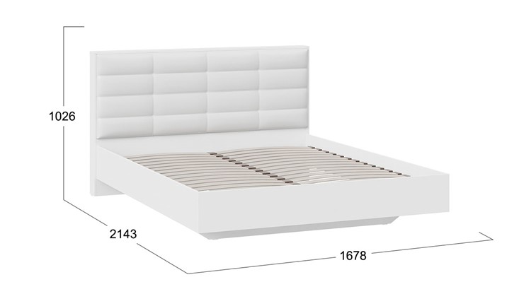 Кровать Агата тип 1 (Белый) в Сургуте - изображение 2