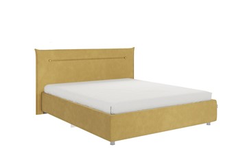 Кровать в спальню Альба 1.6, медовый (велюр) в Сургуте