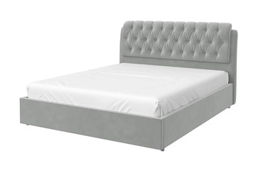 Кровать Белиста 180х200 (Светло-серый) с основанием в Когалыме