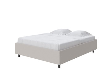 Спальная кровать Como (Veda) Base 1 140x200, Рогожка (Savana Milk) в Лангепасе - предосмотр
