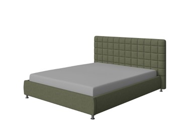 Кровать 2-х спальная Corso-3 160х200, Искусственная шерсть (Лама Авокадо) в Лангепасе