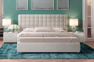 Кровать Corso-3 200x200, Искусственная шерсть (Лама Лён) в Лангепасе