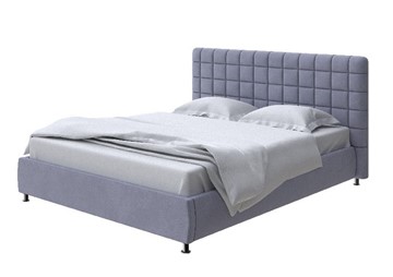 Двуспальная кровать Corso-3 200x200, Велюр (Casa Благородный серый) в Когалыме