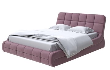 Спальная кровать Corso-6 140x200, Микрофибра (Diva Вяленая cлива) в Сургуте