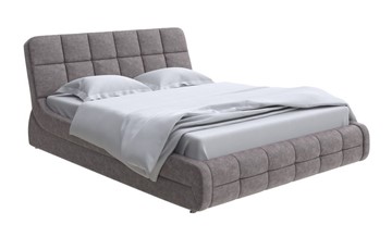 Спальная кровать Corso-6 160х200, Велюр (Gratta 7 Жареный миндаль) в Лангепасе