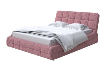 Кровать 2-спальная Corso-6 200х200, Рогожка (Levis 62 Розовый) в Югорске