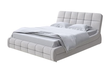 Кровать в спальню Corso-6 200х200, Велюр (Ultra Серый камень) в Нижневартовске