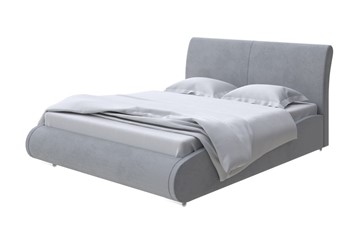 Кровать 2-спальная Corso-8 160x200, Велюр (Ultra Осенний туман) в Лангепасе