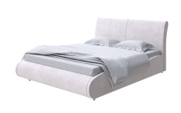 Двуспальная кровать Corso-8 Lite 200x200, Велюр (Casa Лунный) в Радужном