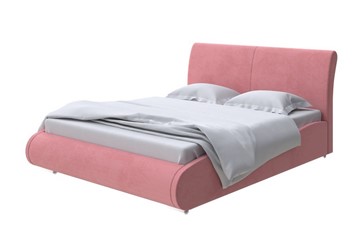 Двуспальная кровать Corso-8 Lite 200x200, Велюр (Ultra Ягодный сорбет) в Урае