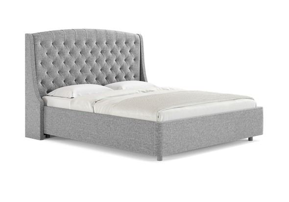 Двуспальная кровать Diamant 160х200 с основанием в Урае - изображение