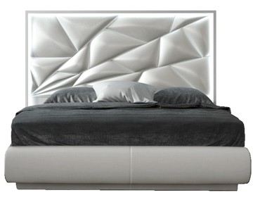 Кровать двуспальная FRANCO KIU 1242 с LED подсветкой изголовья (180х200) в Лангепасе