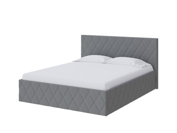 Кровать 2-спальная Fresco 140х200, Рогожка (Savana Grey (серый)) в Радужном