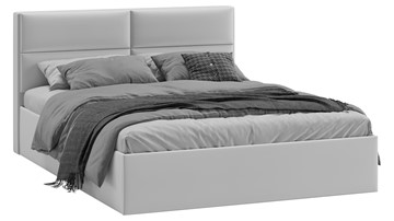 Кровать двуспальная Глосс Тип 1 (Велюр Confetti Silver) в Урае