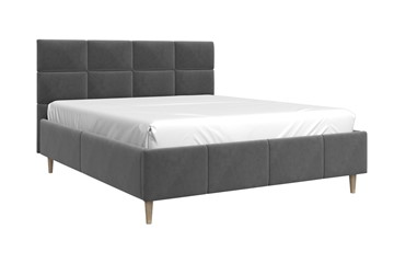 Кровать 2-спальная Ханна 160х200 (Холодный Серый) с основанием в Сургуте