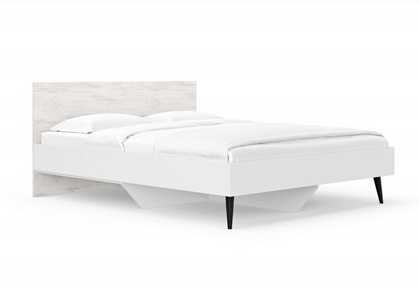 Кровать в спальню Ines 160х200, Ясмунд (Белый) в Сургуте - изображение