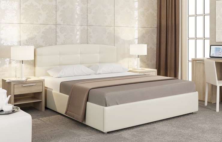 Кровать 2-спальная Mishel размер 160*200 с основанием в Лангепасе - изображение 3