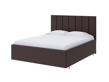 Кровать спальная Modern Large 160х200, Экокожа (Коричневый) в Лангепасе