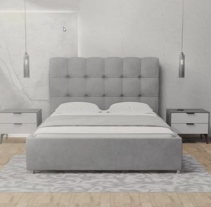 Двуспальная кровать Модерна 180х200 с подъемным механизмом и дном в Югорске