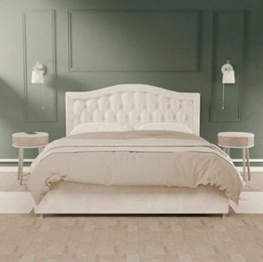 Кровать 2х-спальная Николетта 160х200 с подъемным механизмом и дном в Когалыме