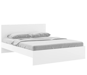 Двуспальная кровать Осло М14 с настилами Лайт (Белый) в Нефтеюганске