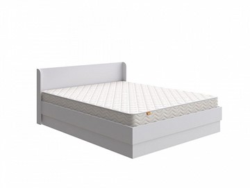 Двуспальная кровать Practica 160х190 с подъемным механизмом (Белый) в Сургуте