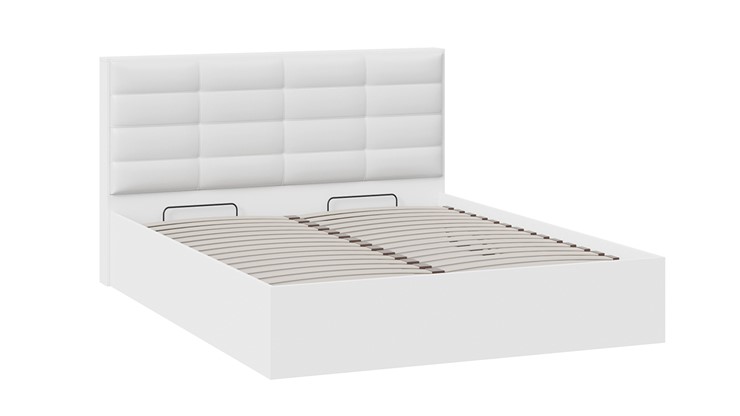 Кровать спальная с подъемным механизмом Агата тип 1 (Белый) в Лангепасе - изображение 1