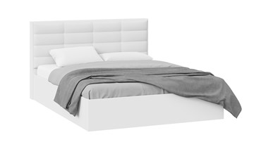 Кровать спальная с подъемным механизмом Агата тип 1 (Белый) в Когалыме