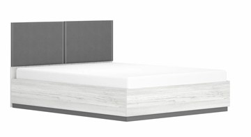 Кровать с подъемным механизмом 2-спальная Винтер-16, винтерберг/темно-серый/спейс графит в Когалыме