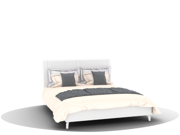 Кровать 2-спальная Siena (КМ-01, 1600) под ПМ в Сургуте