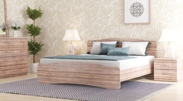 Кровать Лира, 160х200 с основанием, сонома в Урае
