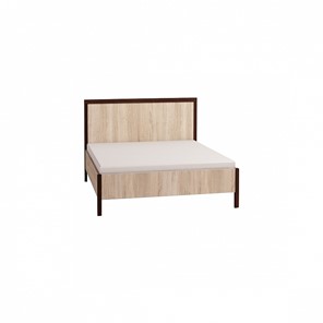 Кровать односпальная Bauhaus 4 + 4.1 Основание с гибкими ламелями 1200, Дерево, Дуб Сонома в Нягани