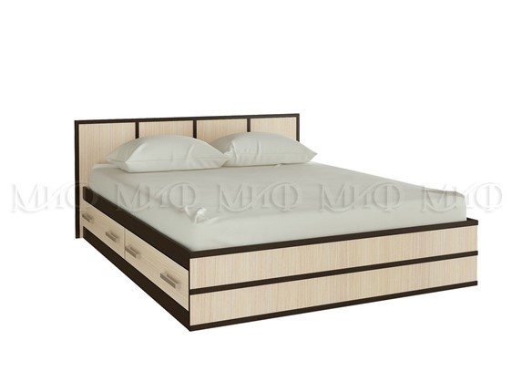 Кровать 1-спальная Сакура 1200 с ящиками в Сургуте - изображение