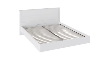 Кровать 2-х спальная Наоми 1600, цвет Белый глянец СМ-208.01.01 в Югорске