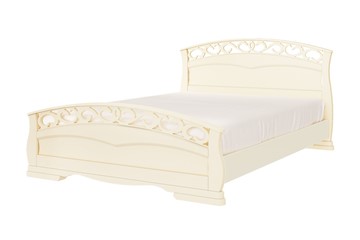 Кровать в спальню Грация-1 (слоновая кость) 160х200 в Урае