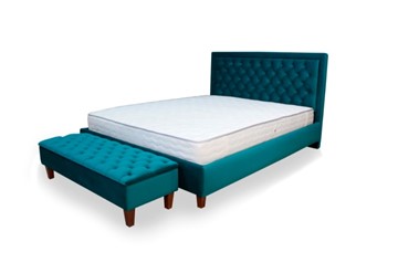 Кровать без механизма 2-спальная с высокими ножками Грета 1900х2150 мм в Сургуте