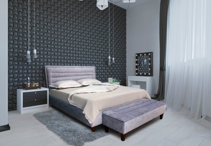 Кровать с высокими ножками Белла 2100х2150 мм в Сургуте - изображение 6