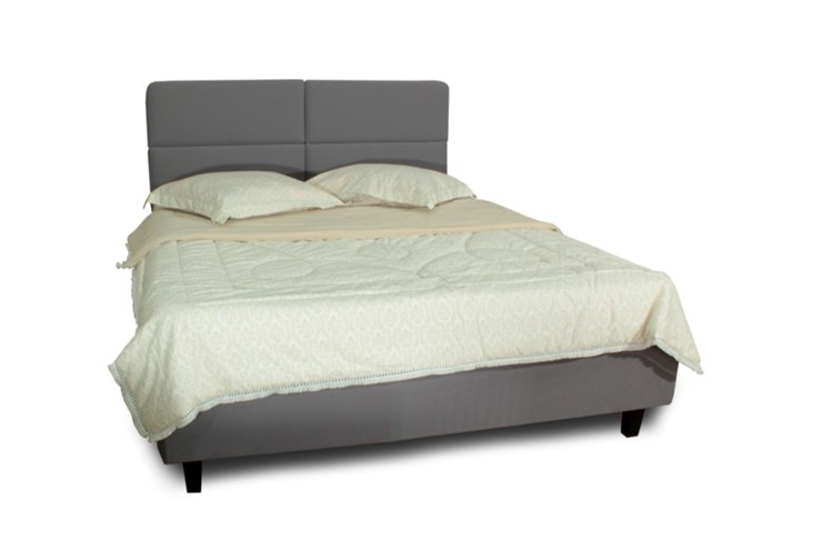 Кровать 1,5-спальная без механизма с высокими ножками Орландо 1450х2100 мм в Лангепасе - изображение 1
