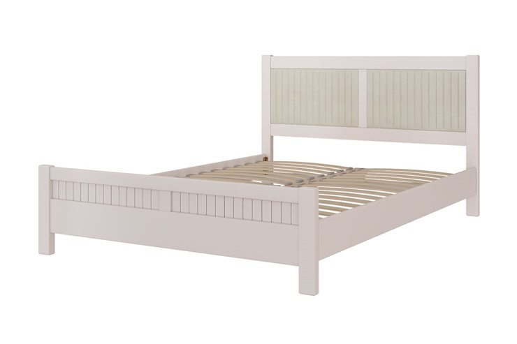 Двуспальная кровать Фрида (льняной) 180х200 в Нягани - изображение 1