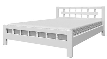 Спальная кровать Натали-5 (Белый Античный) 120х200 в Лангепасе