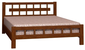 Спальная кровать Натали-5 (Орех) 120х200 в Лангепасе - предосмотр 1