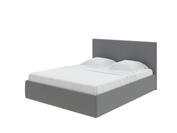 Двуспальная кровать с механизмом Alba 180х200, Рогожка (Savana Grey) в Лангепасе